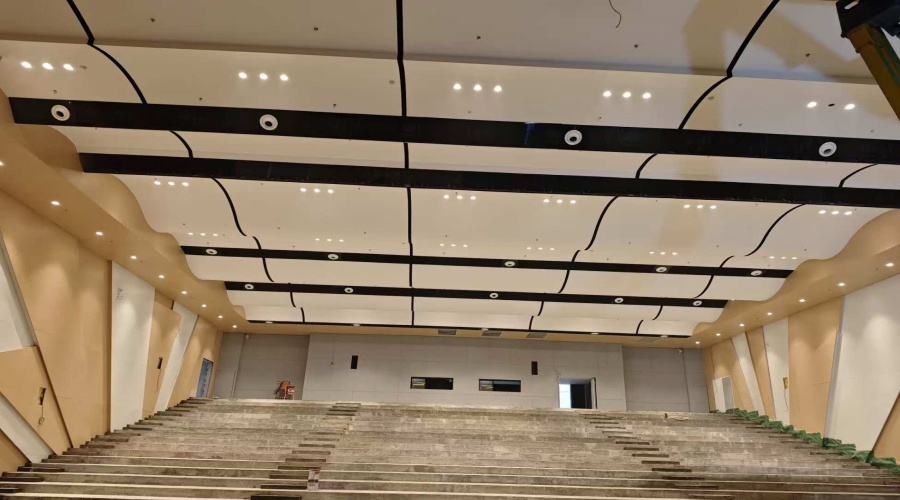 重慶養和教育報告廳GRG吊頂項目 重慶養和教育報告廳GRG吊頂項目