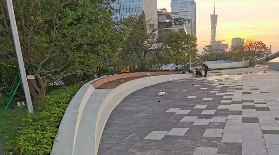 GRC坐凳與樹池 GRC坐凳與樹池