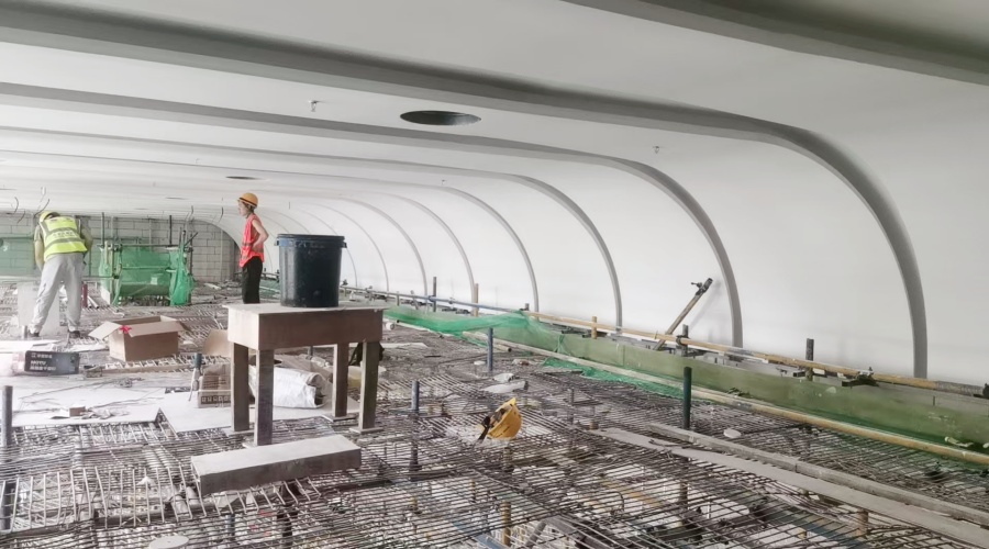 深圳機(jī)場空港培訓(xùn)大樓GRG吊頂工程