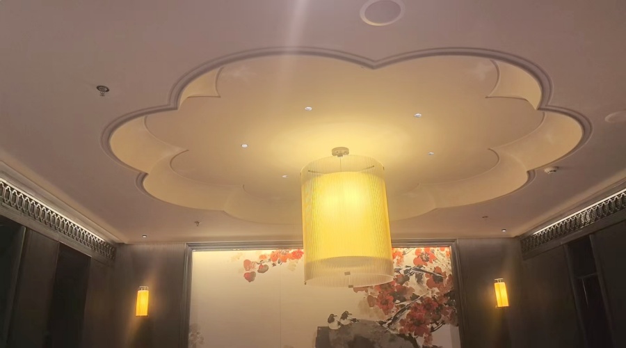 廣州酒家GRG異形吊頂工程 廣州酒家GRG異形吊頂工程